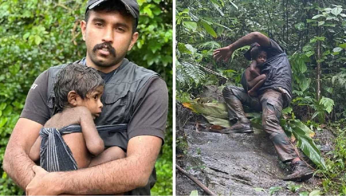 जंगल में एक गुफा में फंसे थे चार आदिवासी बच्चे, वायनाड वन अधिकारी ने किया रेस्क्यू